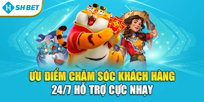 Ưu điểm chăm sóc khách hàng 24/7 hỗ trợ cực nhạy